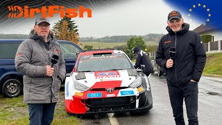 Friday Start Interviews  WRC Central European Rally 2023 [upl. by Ekihc]