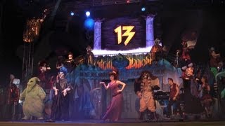 Unleash The Villains Full Intro For All 13 Disney Villains w Oogie Boogie Megara Front Row View [upl. by Hyacinthia]