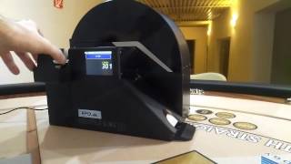 Automatic card shuffler  GLI tested [upl. by Torras]