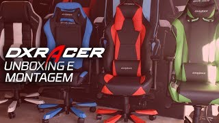 COMO MONTAR A SUA DXRACER [upl. by Nyrb]