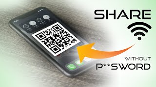 How to Share Wifi Network by Sharing QR CODE  iPhone [upl. by Osicnarf]