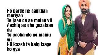 Shokeen Lyrics Tarseem jassar [upl. by Pacorro601]