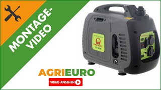 Montagevideo Leiser einphasiger Inverter Stromerzeuger 17 Kw Pramac PMi2000 [upl. by Enida]