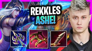 REKKLES CHILLING WITH ASHE  T1 Rekkles Plays Ashe Support vs Lulu Season 2024 [upl. by Giddings320]