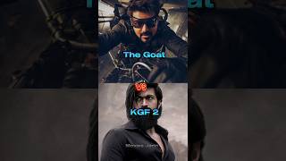 The Goat Vs KGF 2 Movies Collection Comparison shorts viralshort thegoat kgf2 collection [upl. by Aniraad]