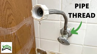 Toilet Water Supply Valve Replacement  Cant Turn Off Water [upl. by Yedorb]