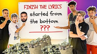 Finish the Lyrics Win 5000 ft YouTubers [upl. by Lucilla]