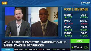 Activist Investor Takes Stake in Starbucks SBUX [upl. by Eicaj119]