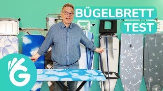 Bügelbrett Test – 8 Bügelbretter im Vergleich [upl. by Naynek]