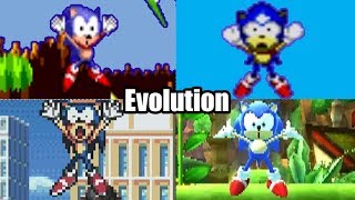 EVOLUTION OF SONIC THE HEDGEHOG DEATHS amp GAME OVER SCREENS 19912016 Genesis Sega CD Wii amp More [upl. by Aizahs]