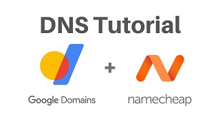 How To Configure Google Domains DNS with Namecheap [upl. by Eldnar]