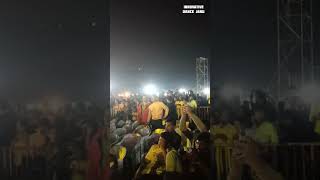 Dancing💃in Yuva dasara mysore 2024 mysore dasara Kannada song in dasara  Kanadigaru  full croud [upl. by Llehsal]