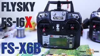 FlySky FSi6X Transmitter and FSX6B Receiver [upl. by Aicilyhp655]