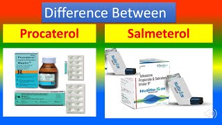 Difference Between Procaterol and Salmeterol [upl. by Dimmick]