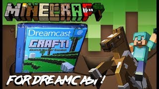 MINECRAFT ON THE DREAMCAST  HOMEBREW REVIEW  SEGA DREAMCAST [upl. by Martinic]