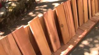 How to make planter boxes from cedar fence boards [upl. by Neelia]