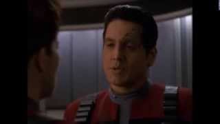 Star Trek Voyager Chakotay and Janeway clip from Shattered [upl. by Adnuhsed542]