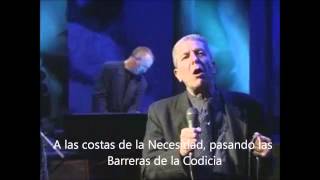 Leonard Cohen  Democracy Subtitulado [upl. by Woodley]