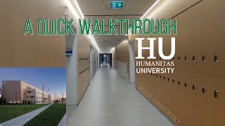 A quick walkthrough Humanitas University  Medical School Tour [upl. by Asfah684]