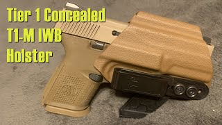 Tier 1 Concealed T1M IWB Holster [upl. by Paviour]