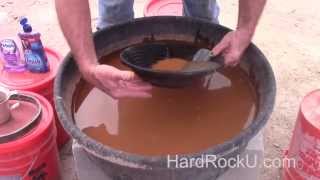 Lesson 4  Hand Panning MicroFine Gold  Also see Lesson 24 IMPROVED Hand Panning [upl. by Oretna766]