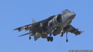 2013 MCAS Yuma Air Show  AV8B Harrier Demo [upl. by Novek]