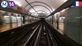 Ligne 14 du Métro de Paris Line 14 of Paris Subway [upl. by Kovacs308]