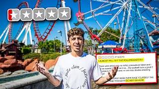 Going to the WORST REVIEWED Amusement Park in my City bad idea [upl. by Leimaj]