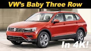 2018 Volkswagen Tiguan Review and Road Test In 4K UHD [upl. by Siriso]