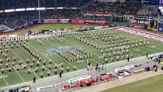 Wisconsin Marching Band Halftime at Pinstripe Bowl [upl. by Rodrich]