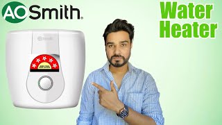 AO Smith 5star WaterHeaterGeyser 15 Liter  Unboxing  Review 🔥 [upl. by Ydde]