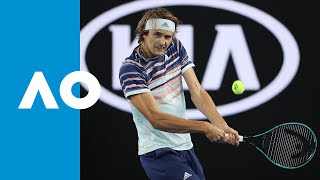 Marco Cecchinato vs Alexander Zverev  Match Highlights R1  Australian Open 2020 [upl. by Nitnerb]