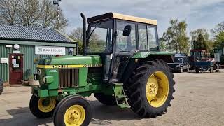 1981 John Deere 2140 OPU 2WD  21494 [upl. by Dnomra857]