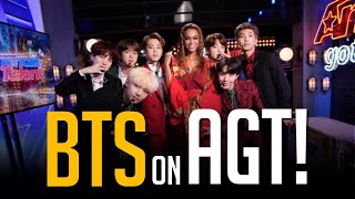 All BTS Performances on Americas Got Talent  Backstage Footage [upl. by Yekcim724]