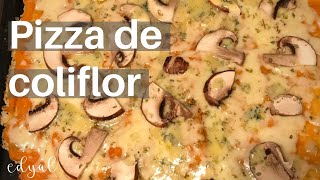 Masa de pizza de coliflor [upl. by Libna309]