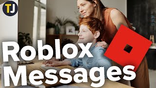 How to Send Messages in Roblox [upl. by Gunar]