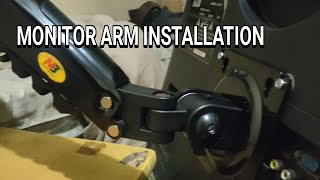 UNBOXING F80 North Bayou Monitor Arm Installation [upl. by Crosby]