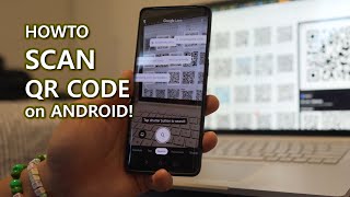 How to Scan QR Code on Android [upl. by Ellenor]