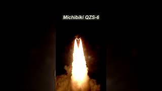 Rocket Launch JAXA Michibiki No 6 QZS6 Japan shorts [upl. by Mercola]