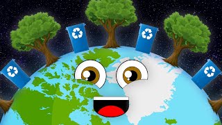 Learn About Earth Day  Earth Day Song for Kids [upl. by Netniuq]