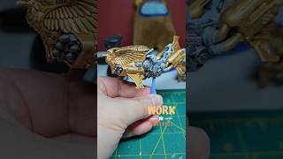 Starting painting up my Vertus Praetors warhammer warhammer40k wip custodes wh40k 40k [upl. by Philipson606]