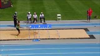 New York 2014 Mens Long Jump  Top 3 [upl. by Ycat691]