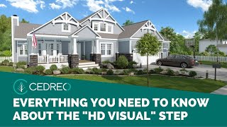 Cedreo Tutorial The quotHD Visualquot Step  Specifics and Options [upl. by Kory264]