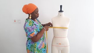 How to Measure Stretch Fabric Sewing with Knits for Beginners [upl. by Ardnak]