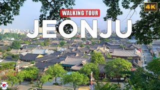 Jeonju KOREA  Morning Walk in Jeonju Hanok Village [upl. by Favin]