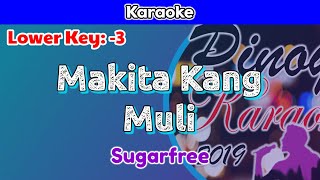 Makita Kang Muli by Sugarfree Karaoke  Lower Key  3 [upl. by Suiratnod443]