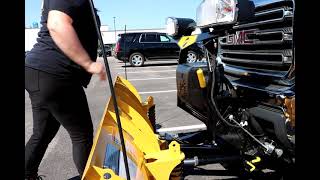 How to Attach amp Detach a FISHER® HT Series™ Snow Plow [upl. by Shanon182]