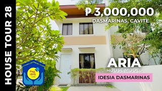 House Tour 25  Affordable 2BR House for Sale Dasmarinas Cavite  Aria Model  Idesia Dasmarinas [upl. by Noiraa]