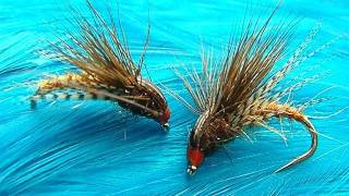 Tying a Cinnamon amp Brown Emerger Caddis by Davie McPhail [upl. by Metsky913]