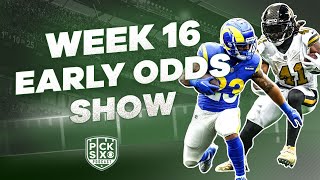 NFL Week 16 EARLY Look at the Lines Odds Picks Predictions and Betting Advice [upl. by Alekat475]